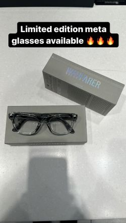 Ray Ban Meta Limited Edition Wayfarer