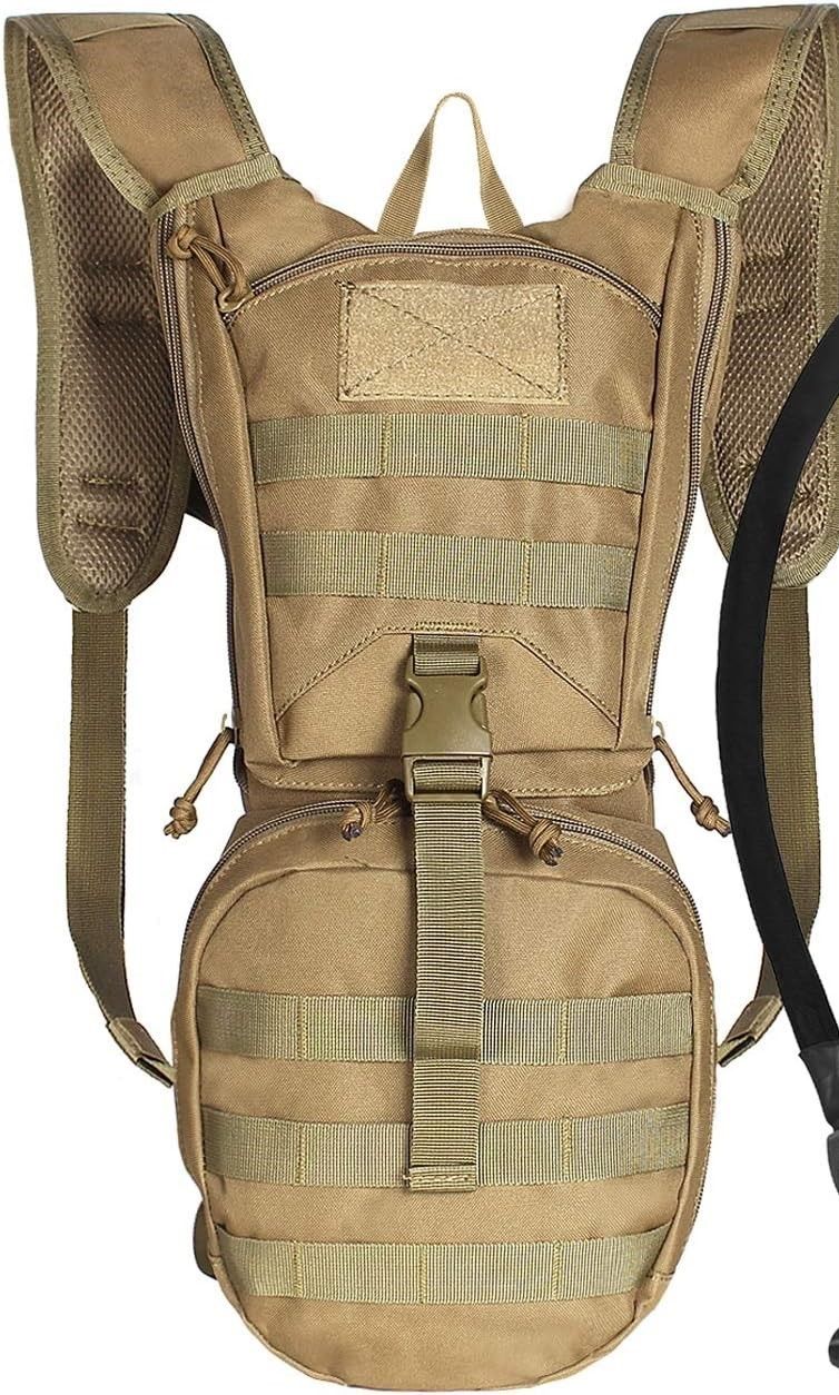 Tactical Hydration Backpack with 3L Water Bladder – Thermal Insulated Pack for Outdoor Activities 