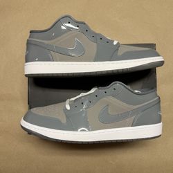 Nike Air Jordan 1 Retro Low SE Cool Gray Mens size 13 Rare NEW!