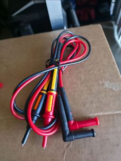 Authentic Fluke TL175 Test Leads/AC175 Alligator  Clips