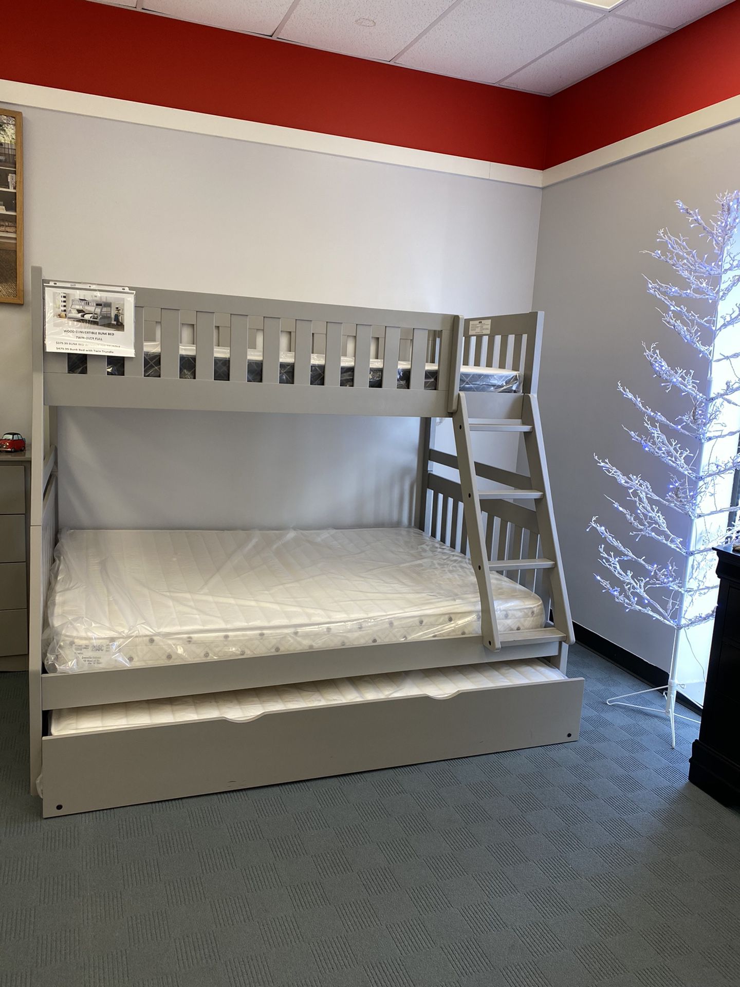 Huge Bunkbed sale - Trundle and Mattress is Available separately
