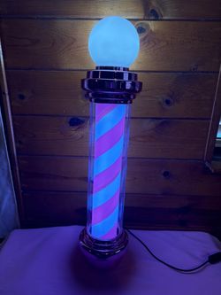 Pink barber pole