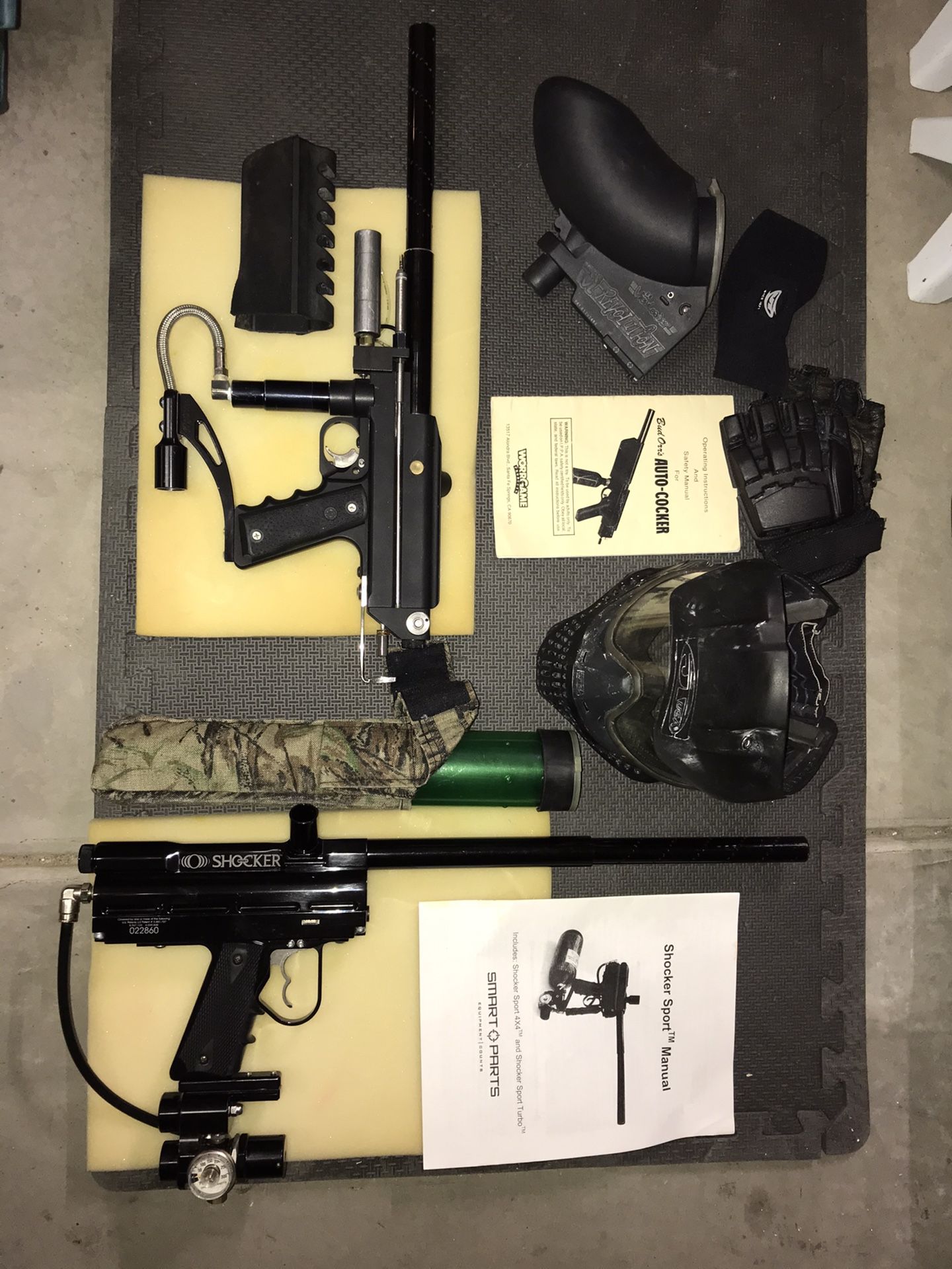 paintball gear