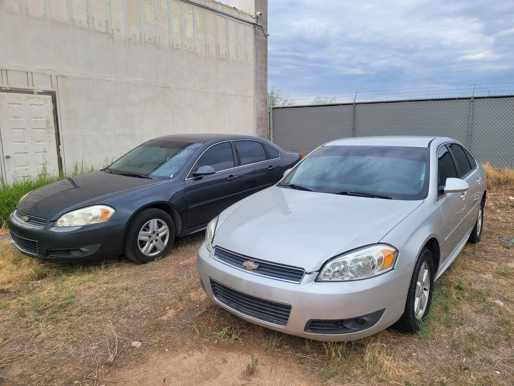 2011 Chevy Impalas Need Work