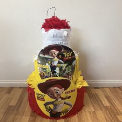 Jessie Toy Story Three Tier Pinata With Balls 