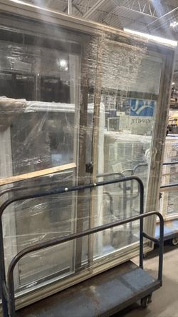 Patio Door Beige Blind In The Glass 