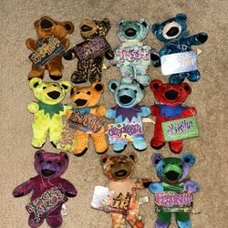 Grateful Dead Bears Beanie Babies