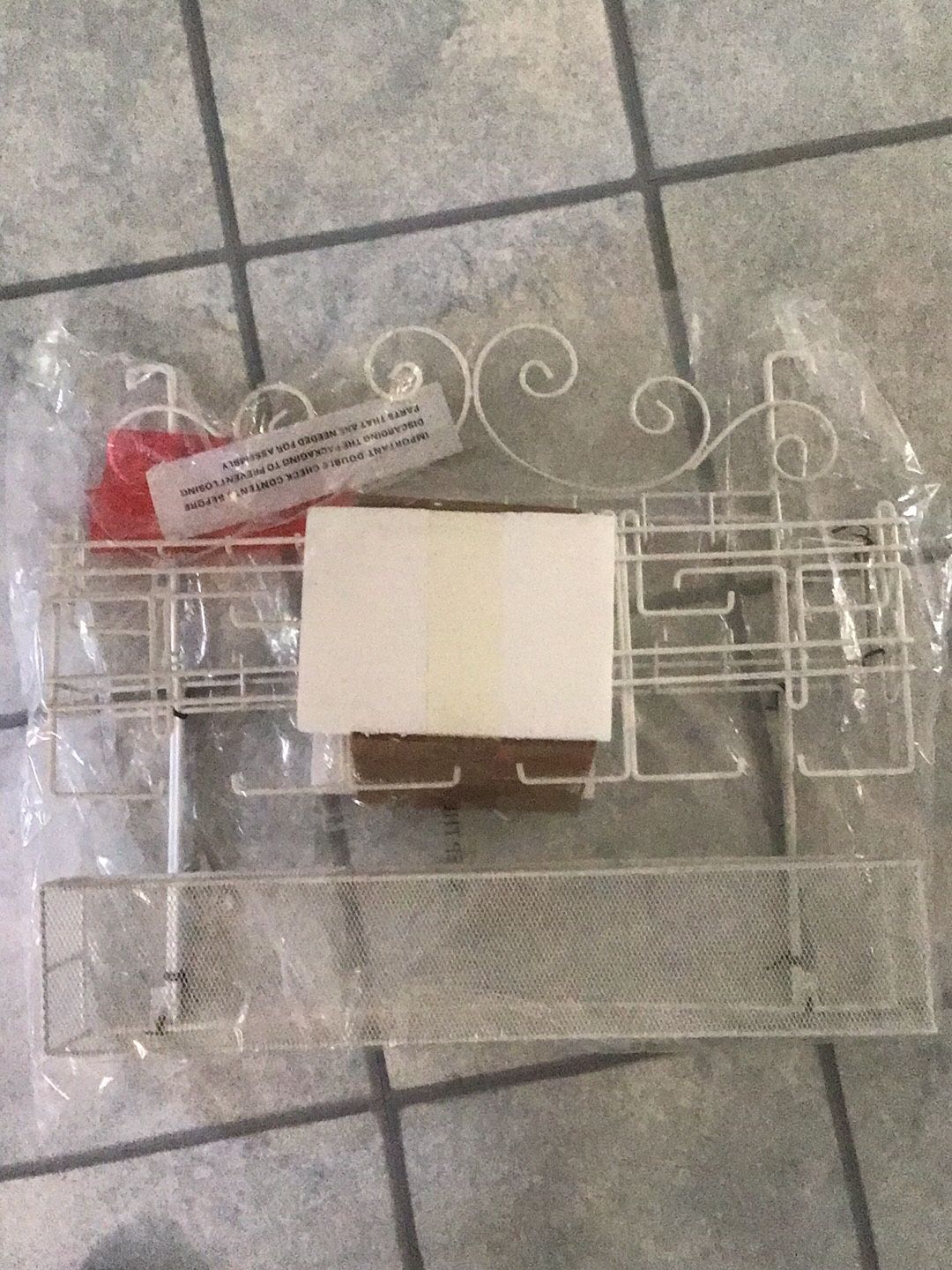 NIB Wall Mount Jewelry Organizer