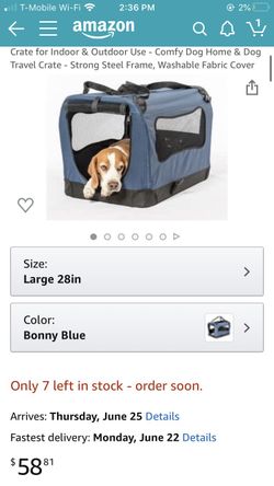 Cat and dog crate