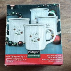 Pfaltzgraff Winterberry Mugs