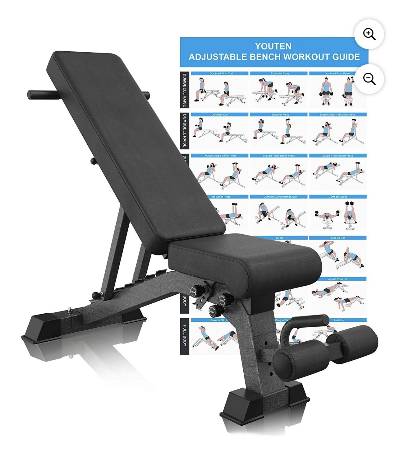 Heavy Duty Workout Bench Capacity For 1000 Pounds Still In The Box Free assembling If You Want To Be Assemble