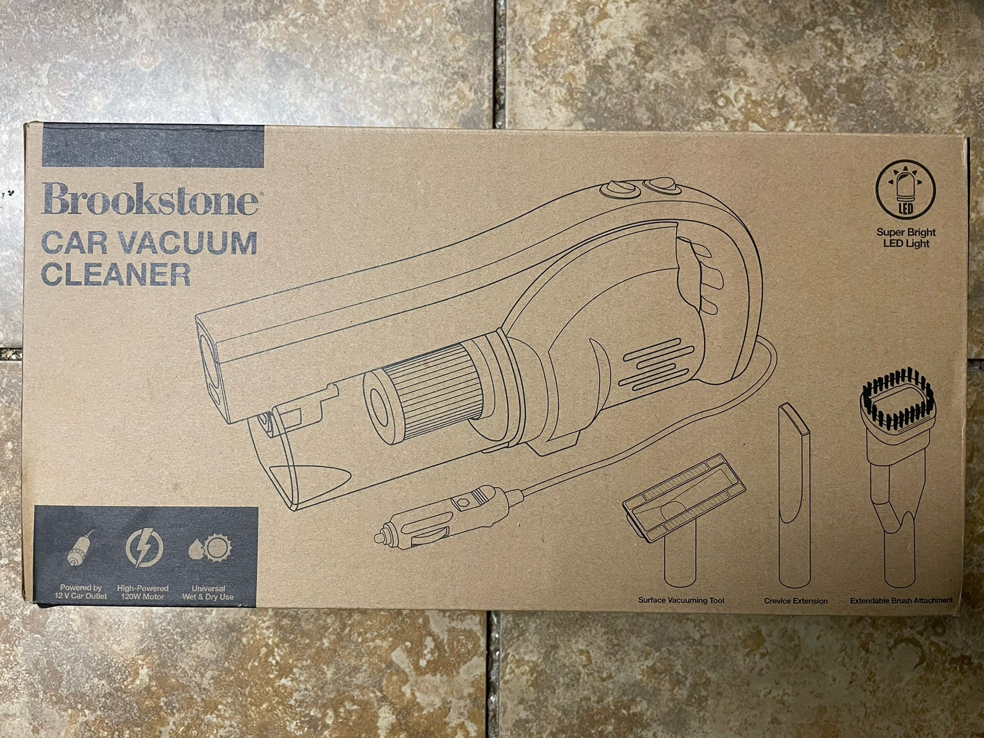 Brookstone Car Vacuum Cleaner