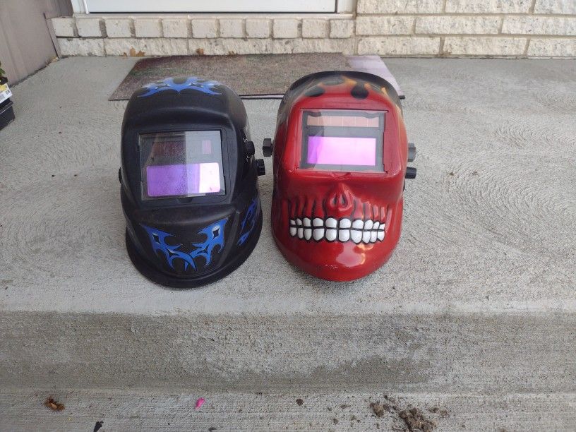 Two Welders Masks