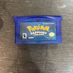 Pokemon sapphire GBA