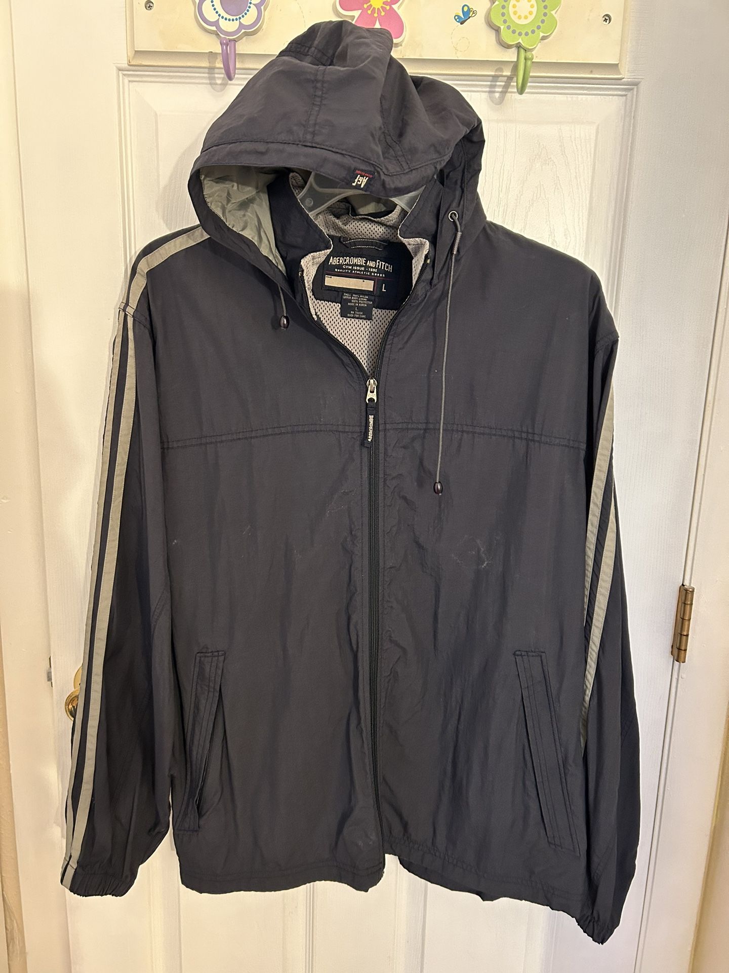 Abercrombie Jacket With Hoodie Size L