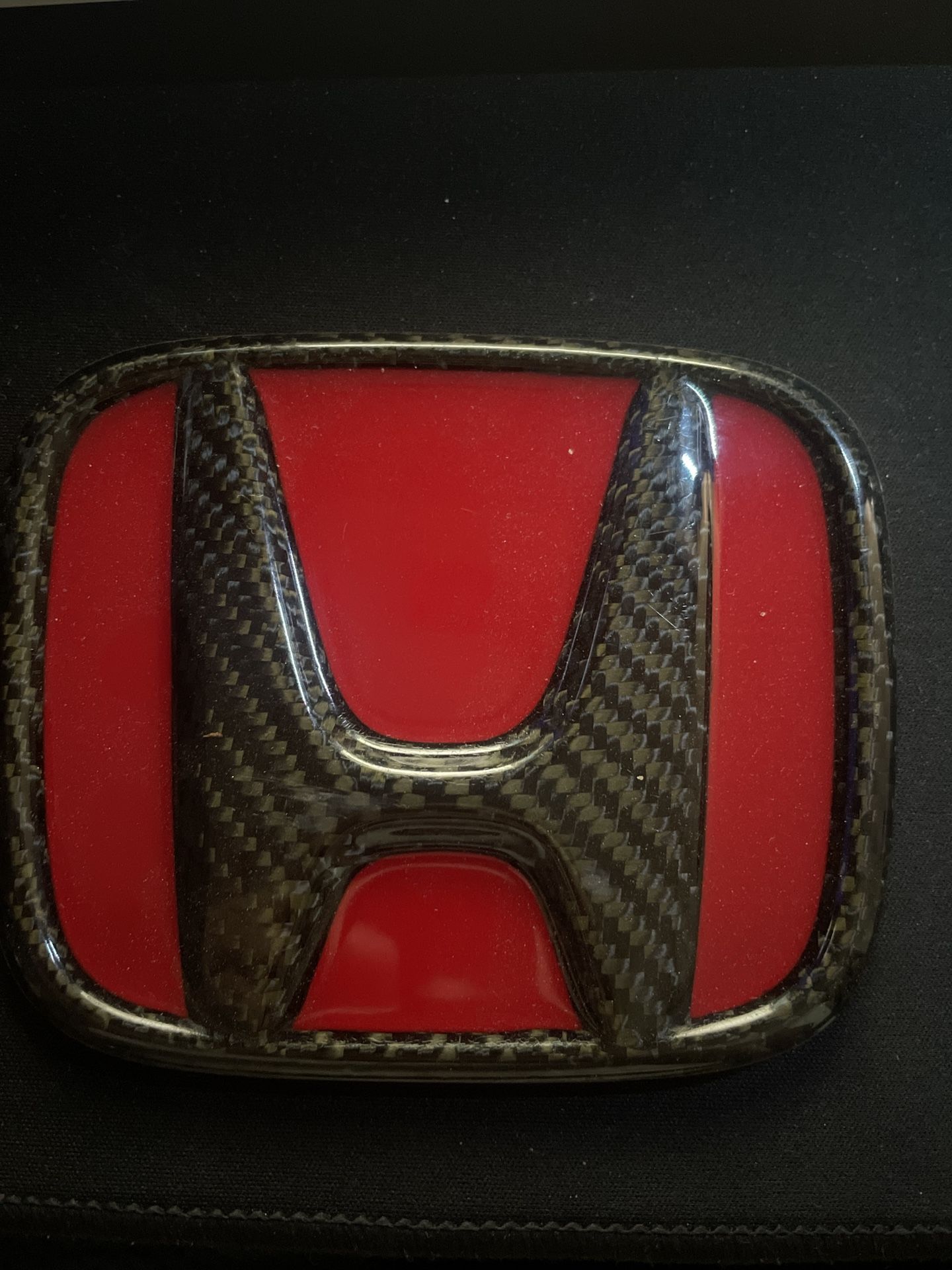Carbon Fiber Honda Emblem JDM