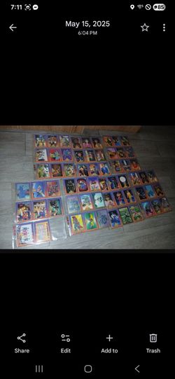 72-Power Ranger Cards $60 FIRM