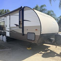 2014 26bh gray wolf travel trailer