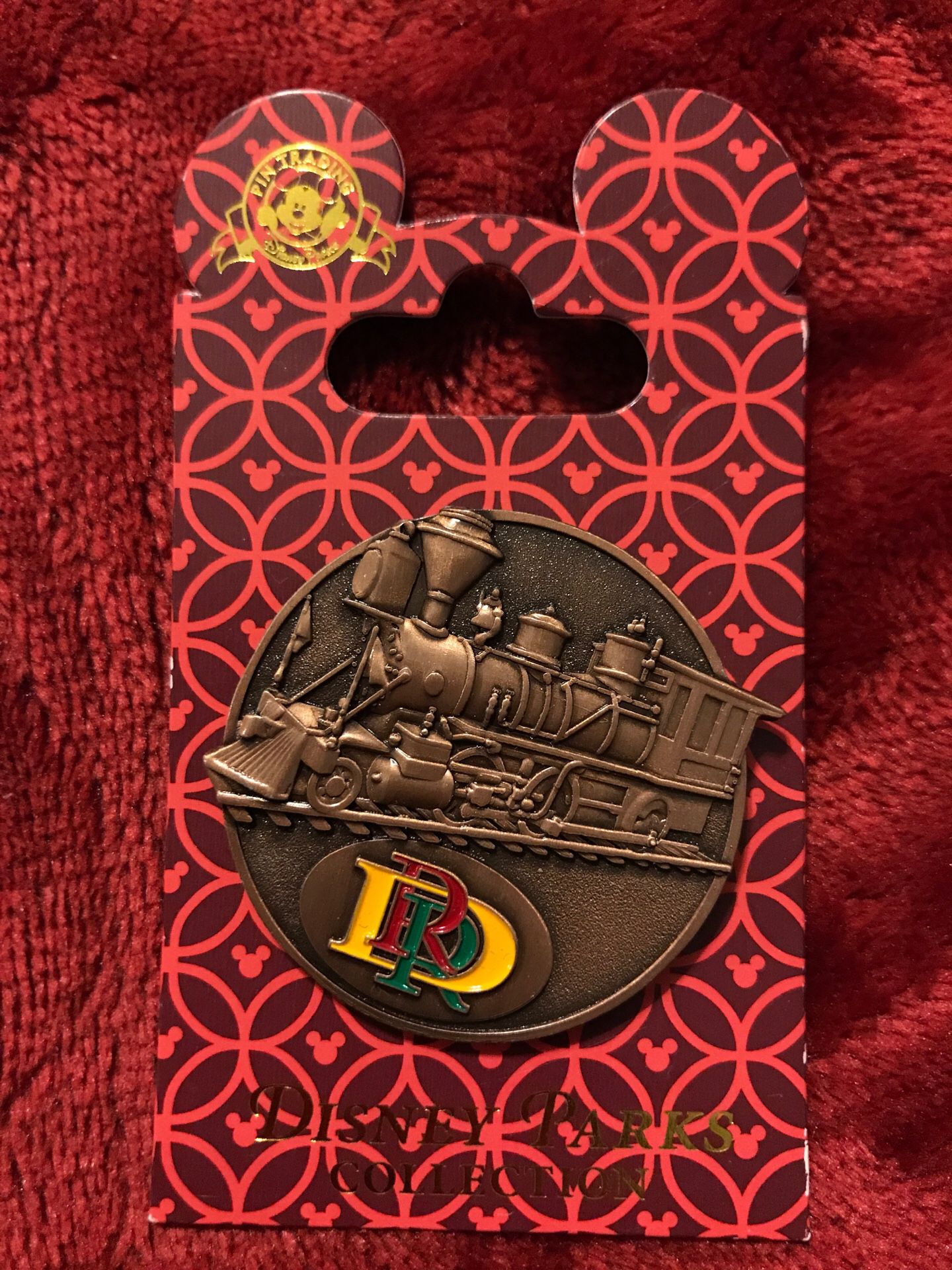 disney parks collection railroad pin