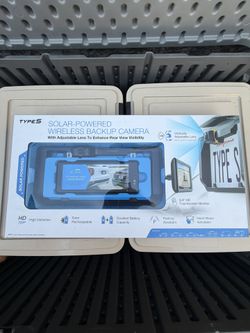 Solar Powered Wireless Backup Camera