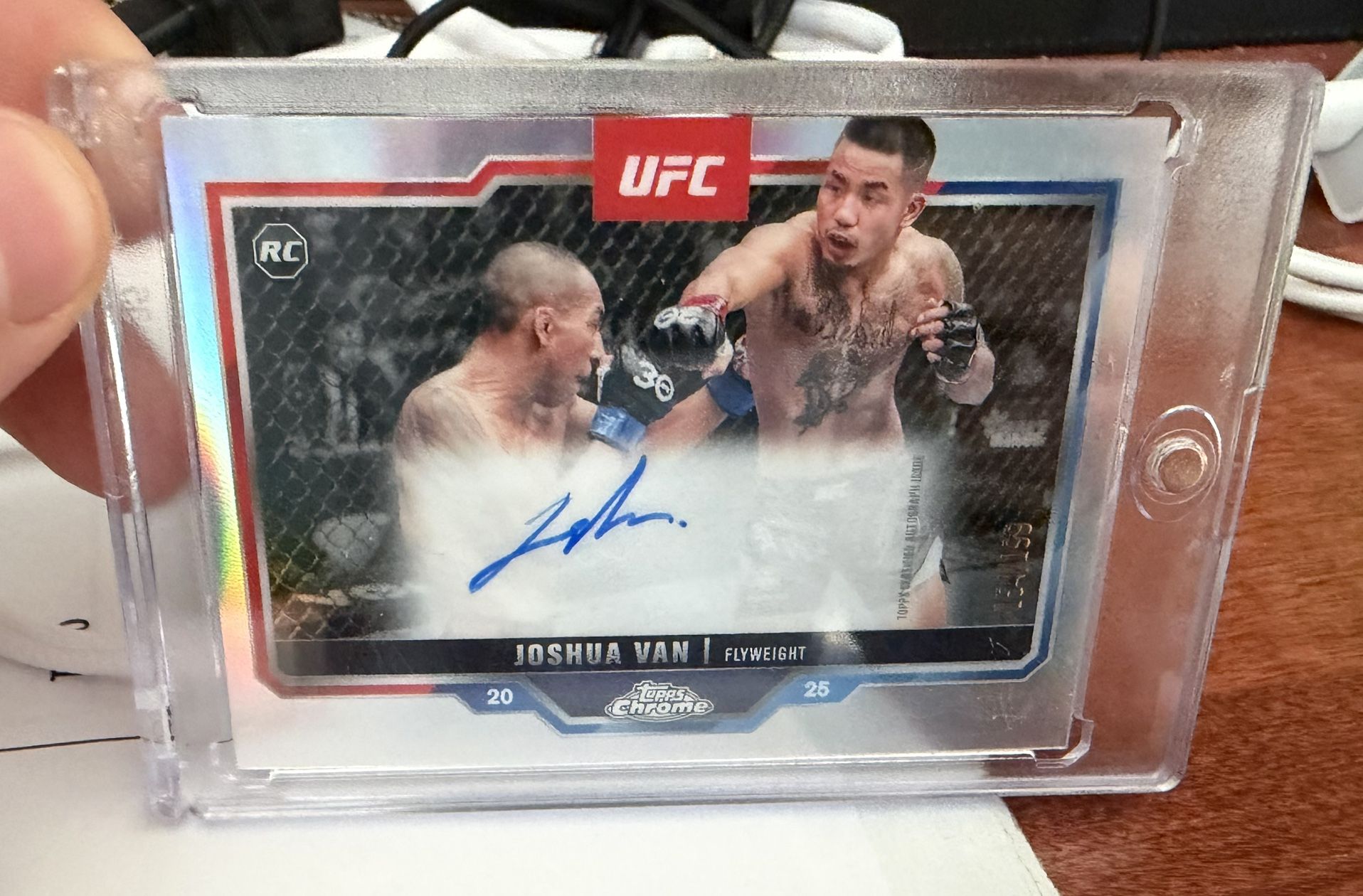 Joshua Van Rookie Auto /199 Topps Chrome