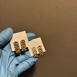 Rolex Earrings 