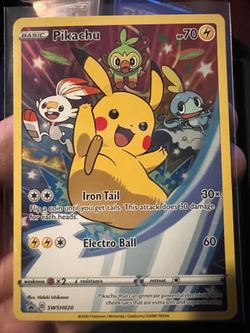 Pikachu black star promo