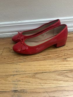 Red Steve Madden Patent Shoes