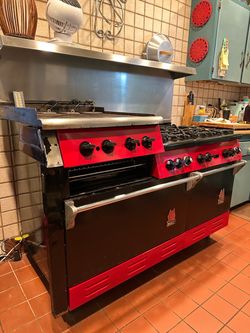 Wolf Commercial Gas Range Double Oven