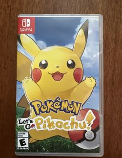 Pokemon Let’s Go Pikachu