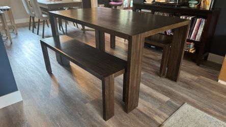 Kitchen Table with Benches