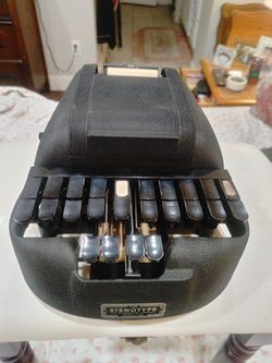 Vintage Stenotype Machine