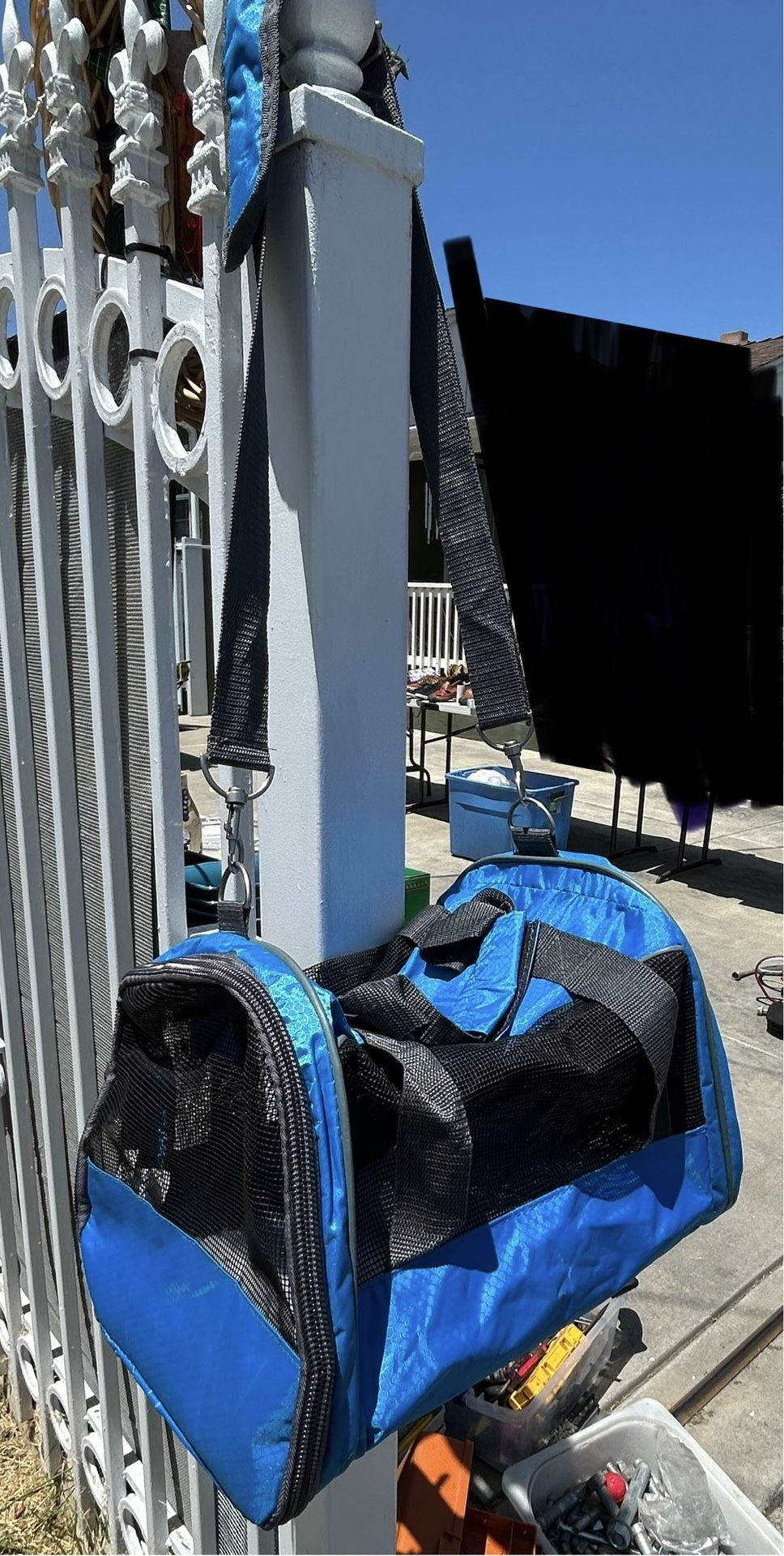 Blue Small Dog Carrier Bag