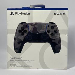 Sony PlayStation 5 PS5 DualSense Wireless Controller Gray Camo CFI-ZCT2W