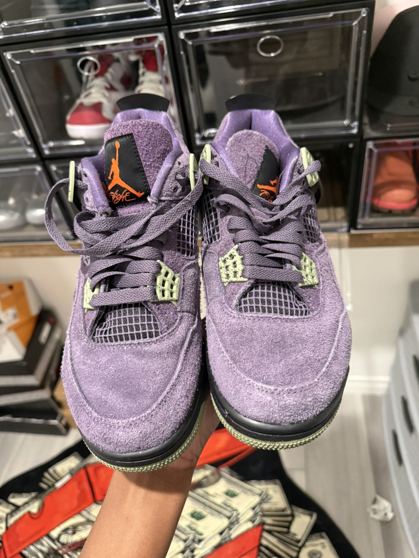 Jordan 4 Canyon Purple