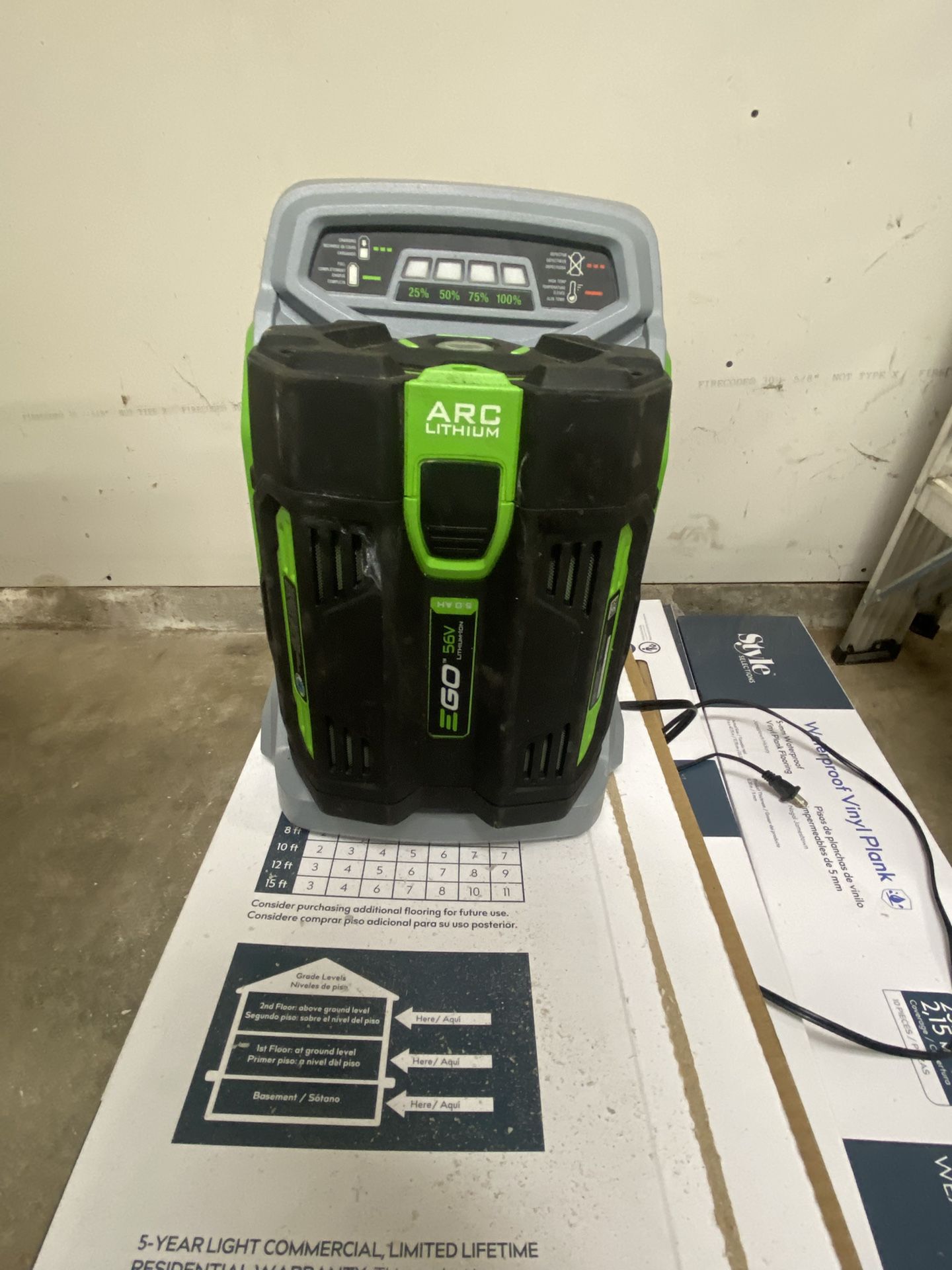 Ego Battery And Charger