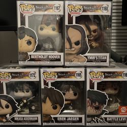 Attack On Titan Funko Pops