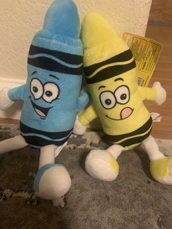 Crayola Sky Blue And Laser Lemon