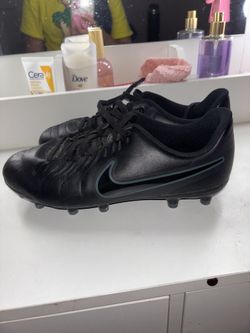 Black Nike cleats for soccer