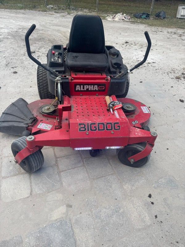 Zero Turn Alpha MP Bigdog