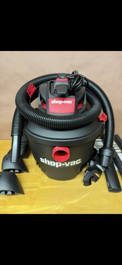 SHOP VAC 6-Gallon 3.5 HP Corded Wet/Dry Shop Vacuum with Accessories Included 