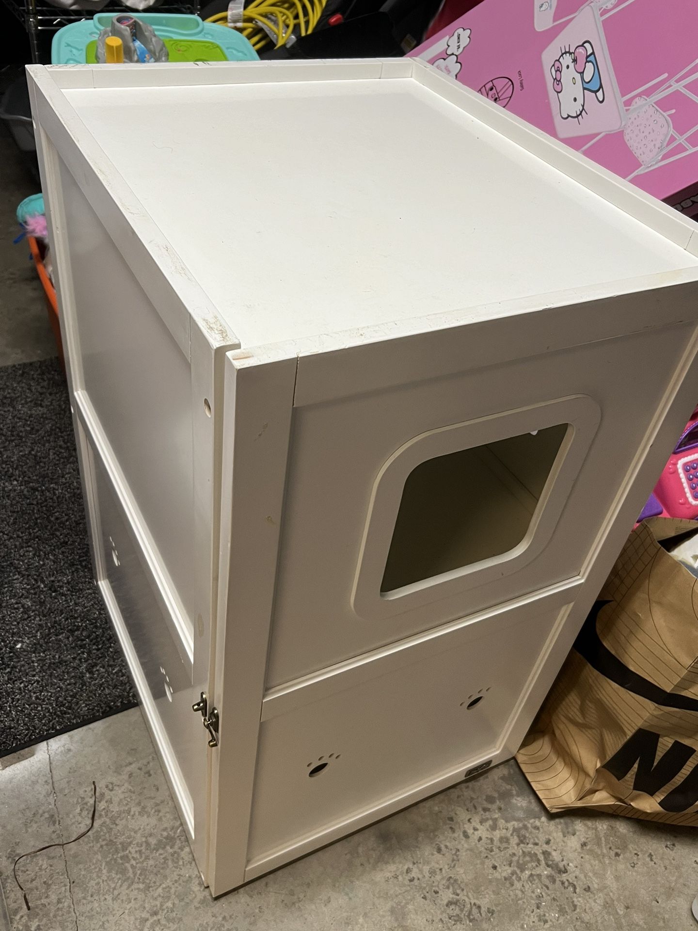 Wood Cat Litter Box