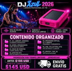 Libreria Profecional De 1 tb exclusiba Para DJ