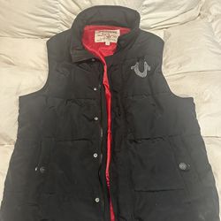 True Religion Puffer Vest XL