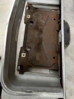 75 76 77 Monte Carlo rear license bracket and pocket