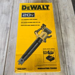DEWALT 20V MAX 125 MPH 450 CFM Battery Powered Blower Kit with 5 Ah Battery And Charger