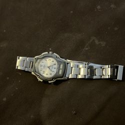 Silver watch