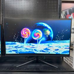Overwatch Halo Elite 32 inch Curved 1080p Gaming Monitor