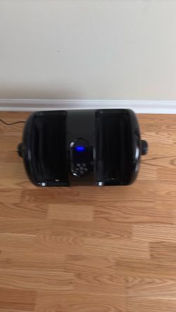 Black Shiatsu Foot Massager with Heat
