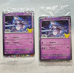 Mewtwo Pokémon Promo Card